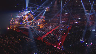 National Television Awards at O2 Arena Heard via Martin Audio MLA System