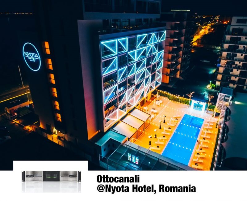 With varied and sophisticated objectives, the hotel needed the AV system to cover all areas of the hotel including conference facilities and a 70-seat theatre, with priority for EVAC announcements and both local and remote control of the zones.