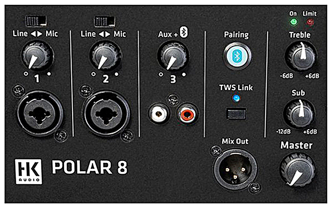 HK Audio POLAR 8 – FOH