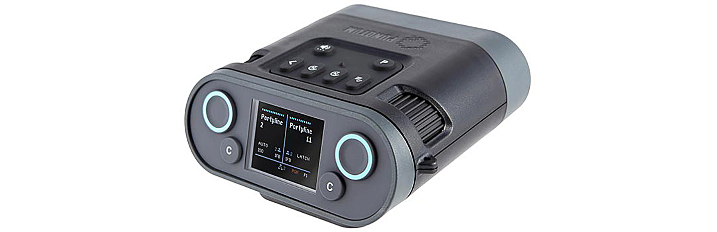 punQtum’s first product, the Q110 Beltpack intercom, was unveiled earlier this year