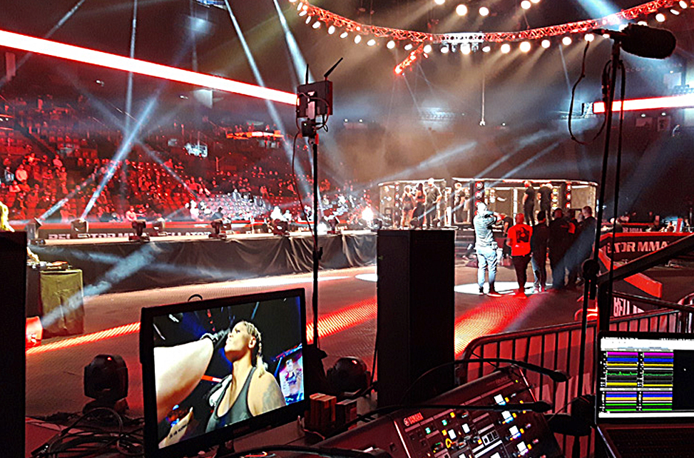The event was broadcast live and offered to 1,000 socially distanced spectators