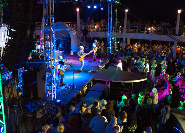 Little River Band performing on the Lido Pool Deck