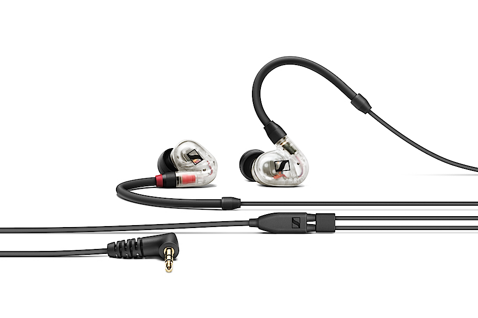 The in-ears are available in black, clear and red.