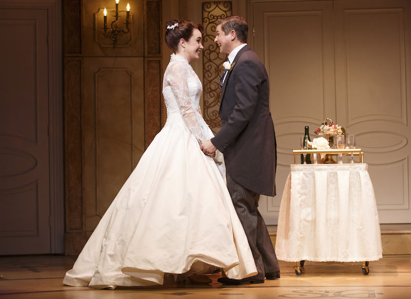 Sierra Boggess and David Burka in It Shoulda Been You (c) Joan Marcus