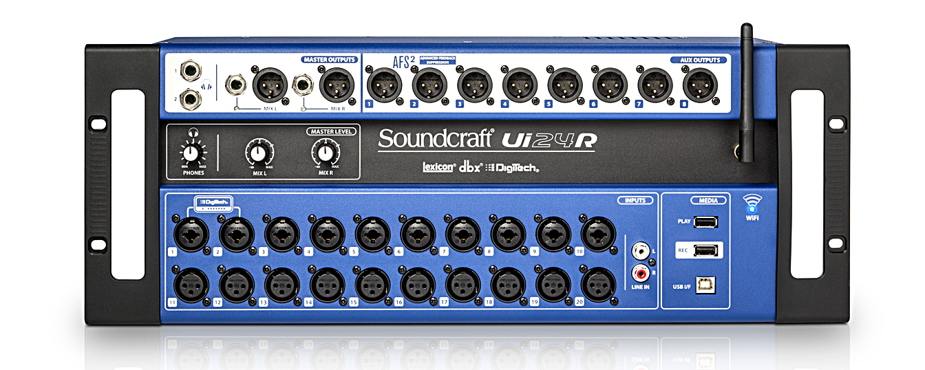Firmware Update for Soundcraft Ui24R Digital Mixer