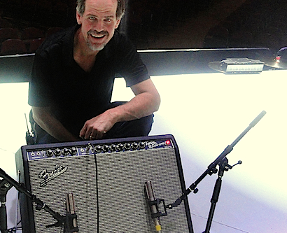 FOH engineer George Olson