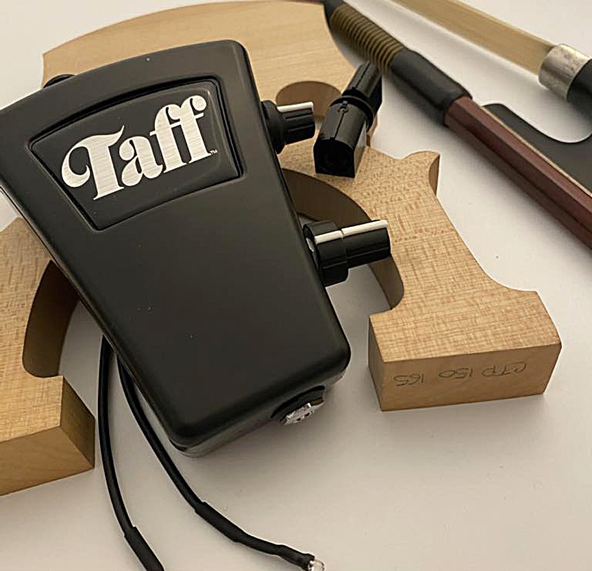 Pickups are available for cello or upright bass
