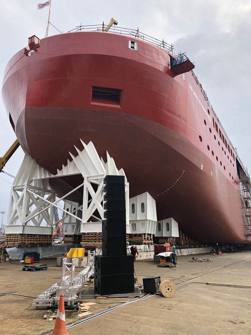 RRS Sir David Attenborough Launch