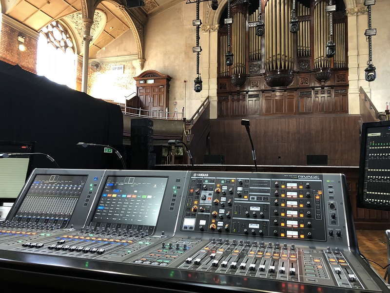Yamaha PM7 in position at tubeUK