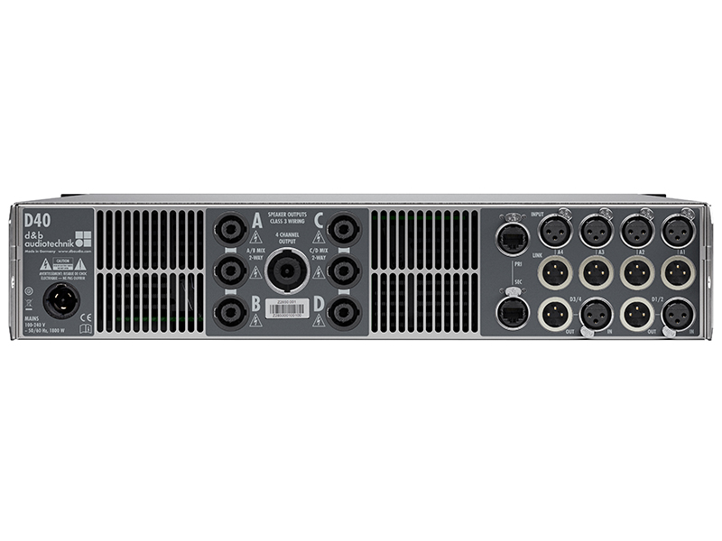 D&b Audiotechnik D40 Amplifier – FOH | Front Of House Magazine