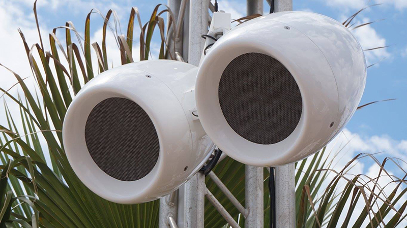 Void Acoustics gear was used for Le Mas d'Estel beach club on the French Riviera.
