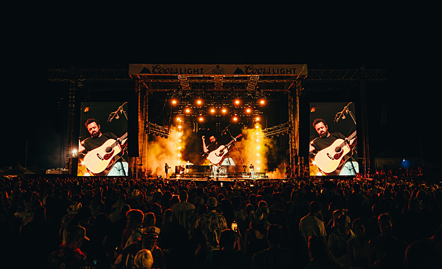 CSG, a leading live events solutions company has played a key role in bringing the Carolina Country Music Fest to life through production, logistics and infrastructure support (pic from 2024 event). PHOTO: ARTBYSOTO