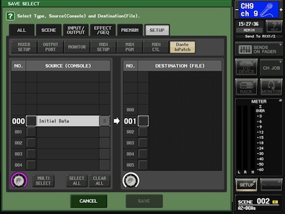 Yamaha Cl digital Audio Console
